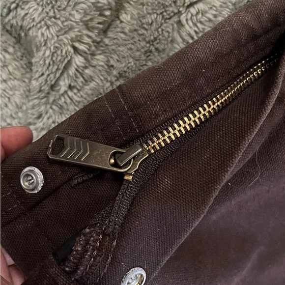 Carhartt Women’s Weathered Duck Insulated Biberall - Picture 10 of 16